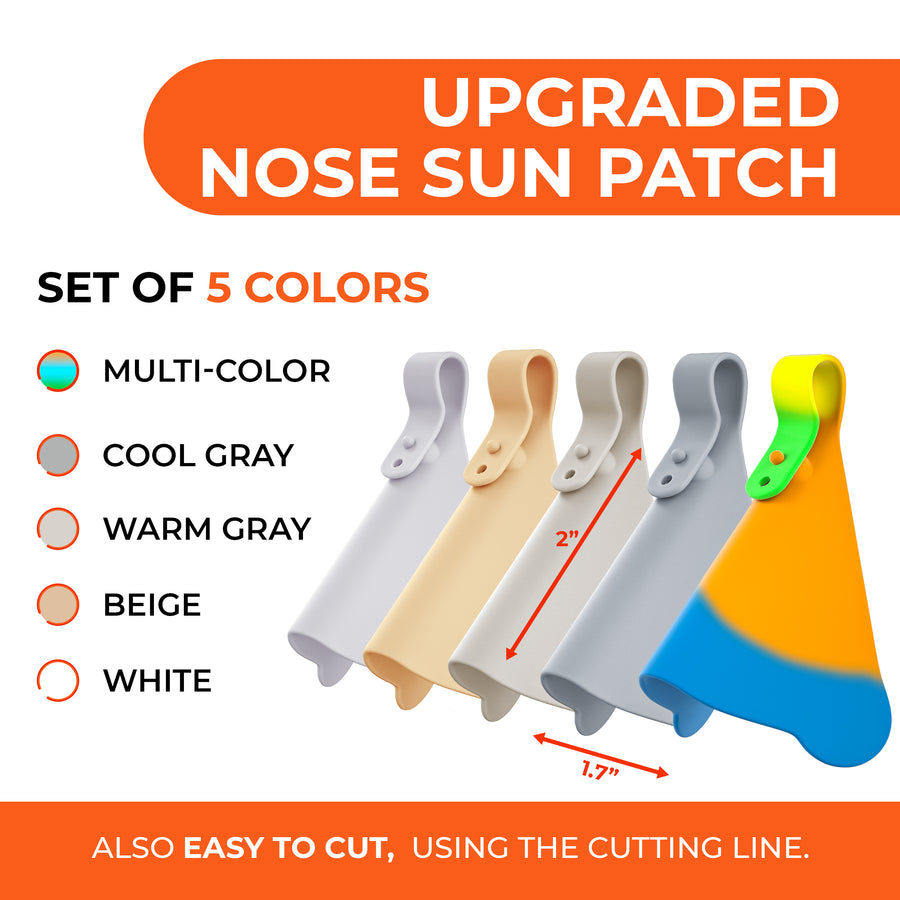 Buy NoseSafe - UV Nose Guards For Glasses - Set Of 3 – Nose Safe